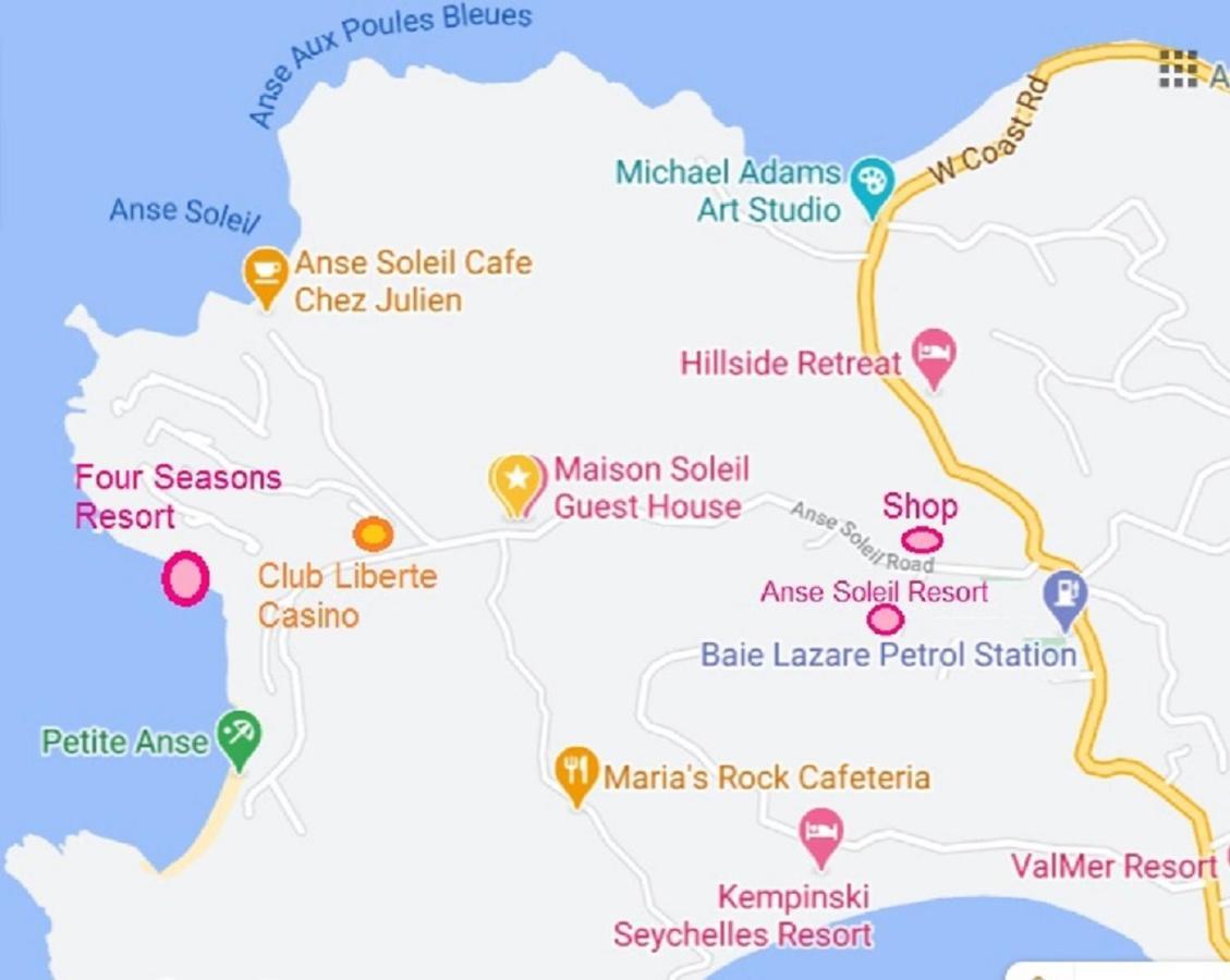 Maison Soleil Baie Lazare  Екстериор снимка